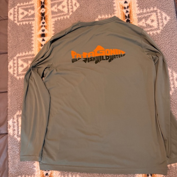 Patagonia Other - Patagonia Olive Long Sleeve Men's Tee